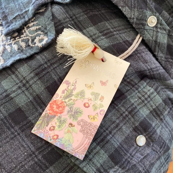 JOHNNY WAS Tunic with Embroidery XS NWT - Picture 9 of 11